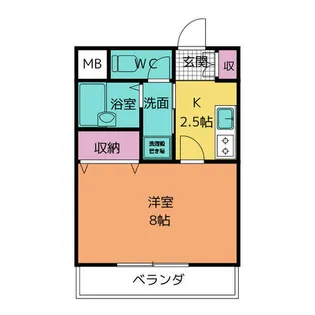 Mikage Heights【2階】の間取り