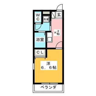 アマティスタ【2階】の間取り