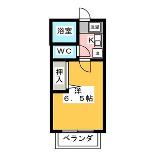 メゾン・フォンテーヌ【2階】の間取り