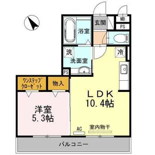 オリーブ錦【3階】の間取り