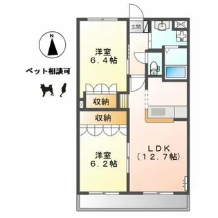 グランドメゾン桜【2階】の間取り