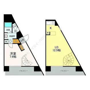 リエス東別院【10階】の間取り