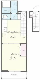 グランデ花水木【2階】の間取り