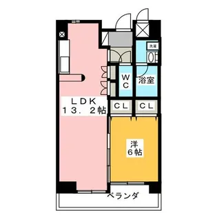 ベルヴィルⅤ【3階】の間取り
