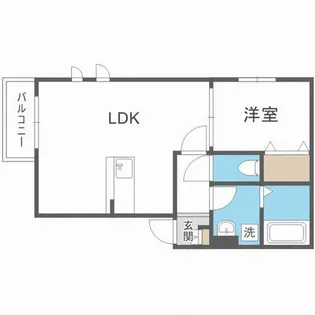 REBECCA【1階】の間取り