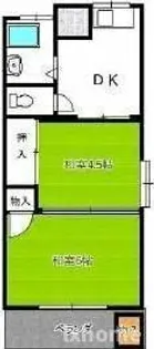 吉田マンション【2階】の間取り