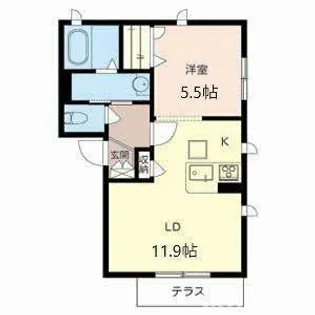 パールハウス【1階】の間取り