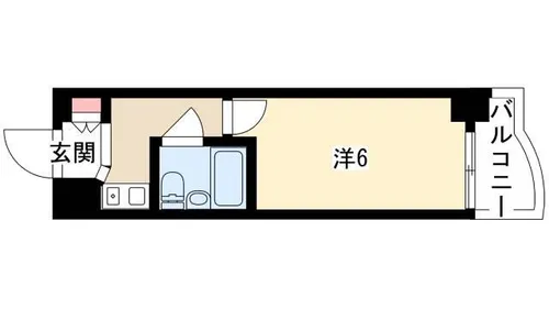 ライオンズマンション丸の内第5【703号室】の間取り