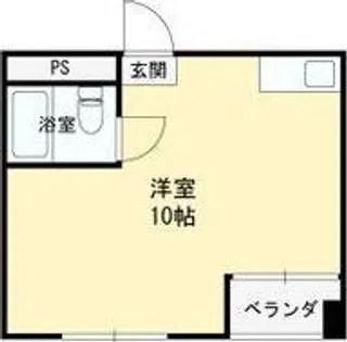 ラパンジール長堀【4階】の間取り