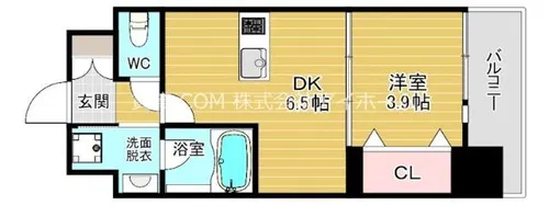 ヴィーナス今里【10階】の間取り