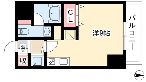 エグゼプレジオ【5階】の間取り