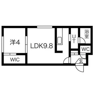 プランドール【3階】の間取り
