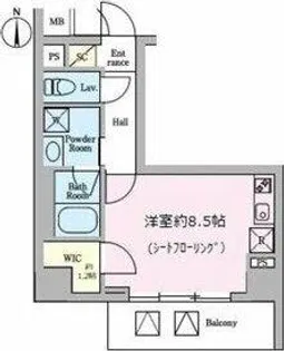AVANTI aratamabashi【2階】の間取り