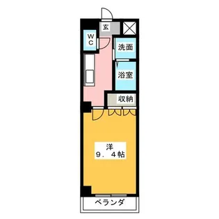 メゾン上名古屋【3階】の間取り