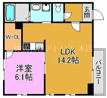 ヴィレッタの杜【1階】の間取り