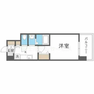 アービングNeo岸里【5階】の間取り