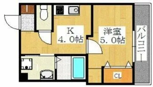 第三町田マンション【4階】の間取り