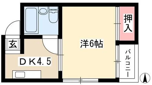 OMC大曽根ビル【201号室】の間取り