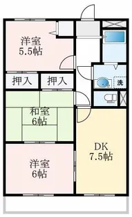 大阪府堺市中区堀上町【マンション】の間取り