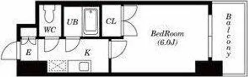 ルミエール芳野【2階】の間取り