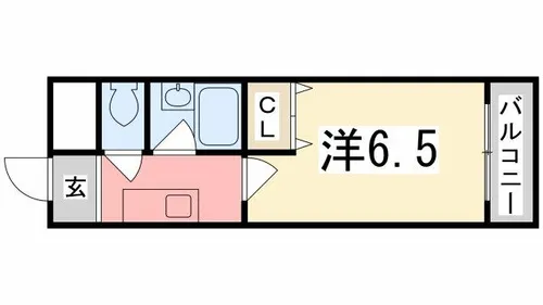 M’Sコート紫雲【303号室】の間取り
