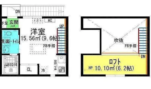 ACCOMMO岩塚(アコモ岩塚)【2階】の間取り