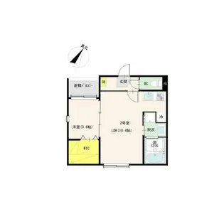 Maison TERA RITA(メゾンテラリタ)【1階】の間取り