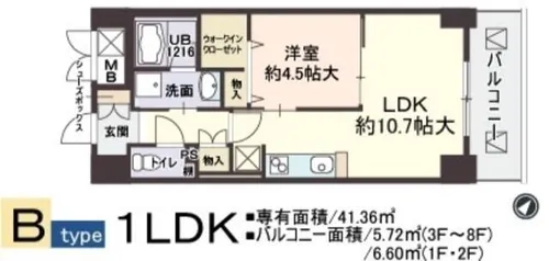 エクセル文の里【1階】の間取り