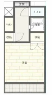 福岡県福岡市博多区大博町【マンション】の間取り