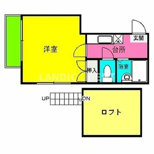 エミリーコート博多【2階】の間取り
