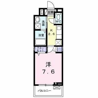 ネオ・ブライト君休【2階】の間取り