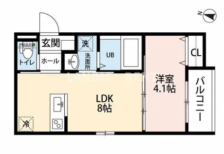 HARU Terrace【1階】の間取り