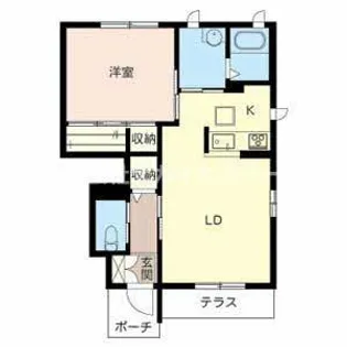 加東市河高【1階】の間取り
