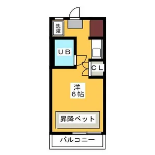 ハミングK【2階】の間取り