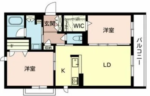 ラフィーネプレジオ【3階】の間取り