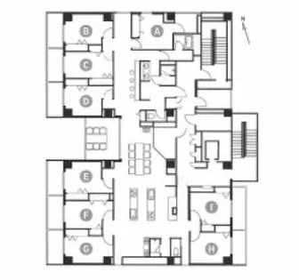 シェアハウス DENCITY CROSS SITE【10-B号室】の間取り