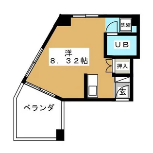 サンライフ則武【2階】の間取り