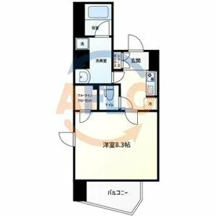 セイワパレス森ノ宮中央【5階】の間取り