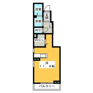 グレイス Ryu【1階】の間取り