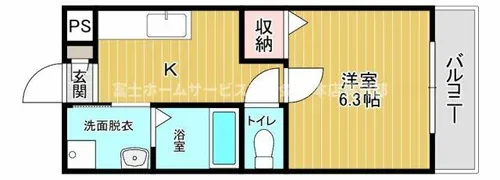 千葉 住吉【2階】の間取り