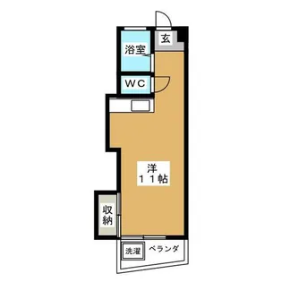 美幸ビル【2階】の間取り