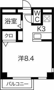 TWIN BUILD【402号室】の間取り