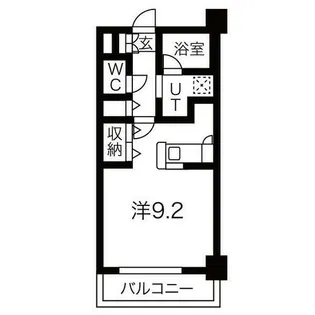 アルベェ徳重【2階】の間取り