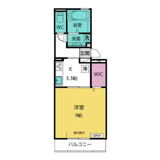 さくら【2階】の間取り