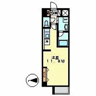 グラヴィス鶴舞【2階】の間取り