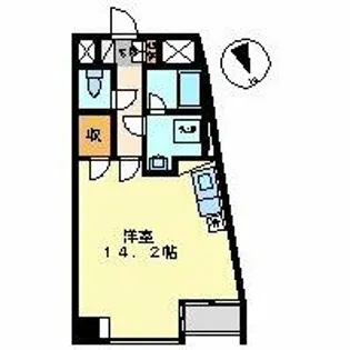 グラヴィス鶴舞【2階】の間取り