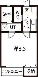 リブレア三番町【2階】の間取り