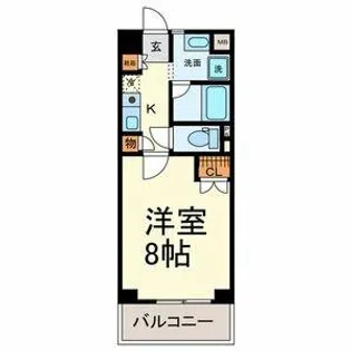 ガーデンハイツマルタカ2【4階】の間取り