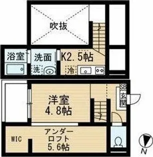 インフィニウム【1階】の間取り