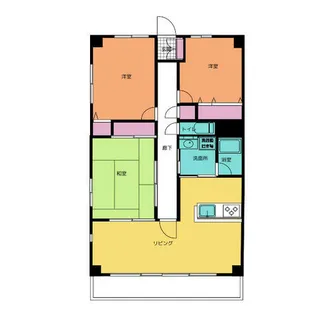 ラディッシュコート【3階】の間取り